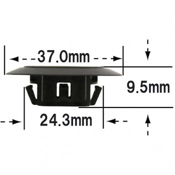 Заглушка порога Toyota - 10515