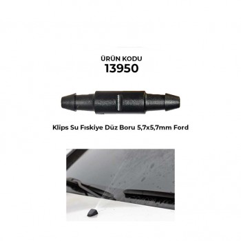 Клипса Водяной Форсунки с Прямой Трубкой 5,7x5,7 мм для Ford - 13950