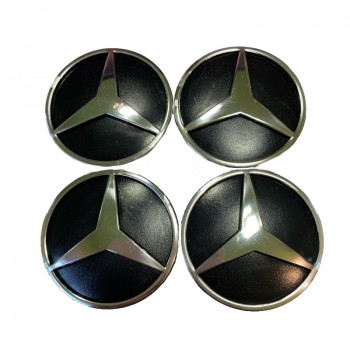 Ковпачки заглушки на диски Mercedes (75/72/16) - 22011