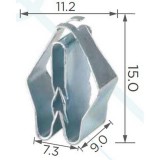 Зажим Обшивки для BMW F20 F21 F40 F52 - 13974 - 07147321144 Зажим Обшивки для BMW F20 F21 F40 F52 - 13974 - 07147321144