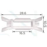 Клипса для Renault Clio Megane - 13467 - 7701204862 