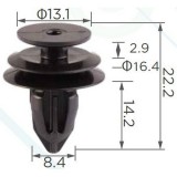 Клипса для Honda - 12111 - 90651-T3L-003